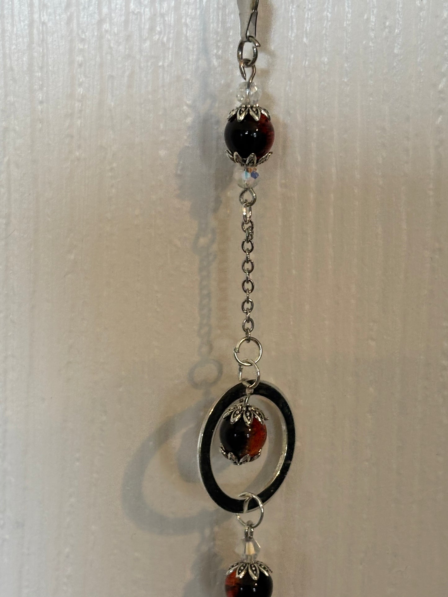 Red Butterfly Single Strand: Vitality and Courage