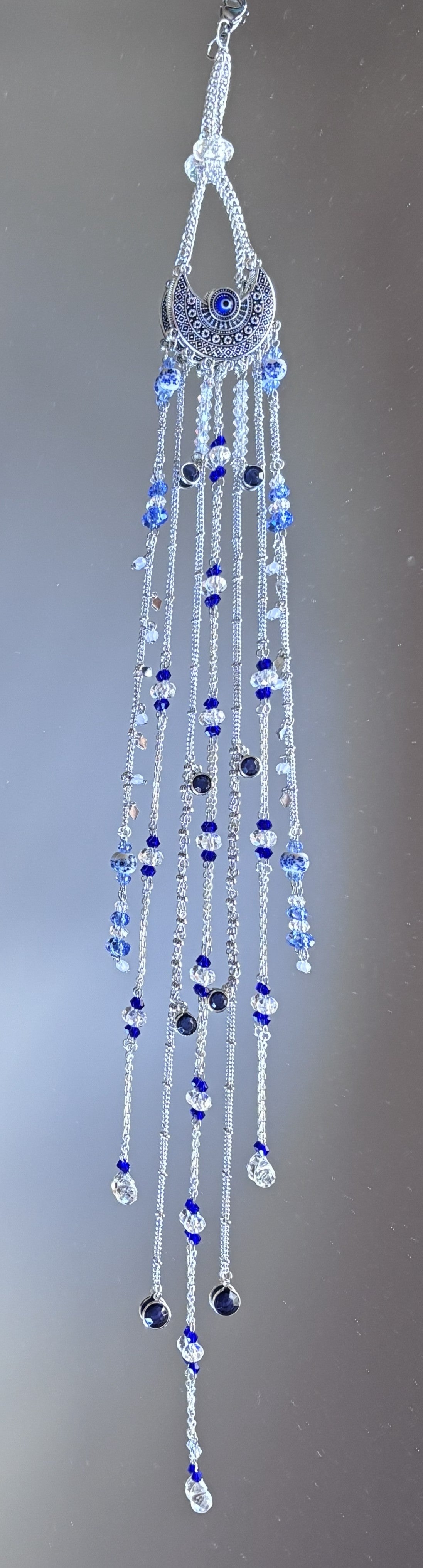 Azure Equilibrium Eye of Protection Suncatcher