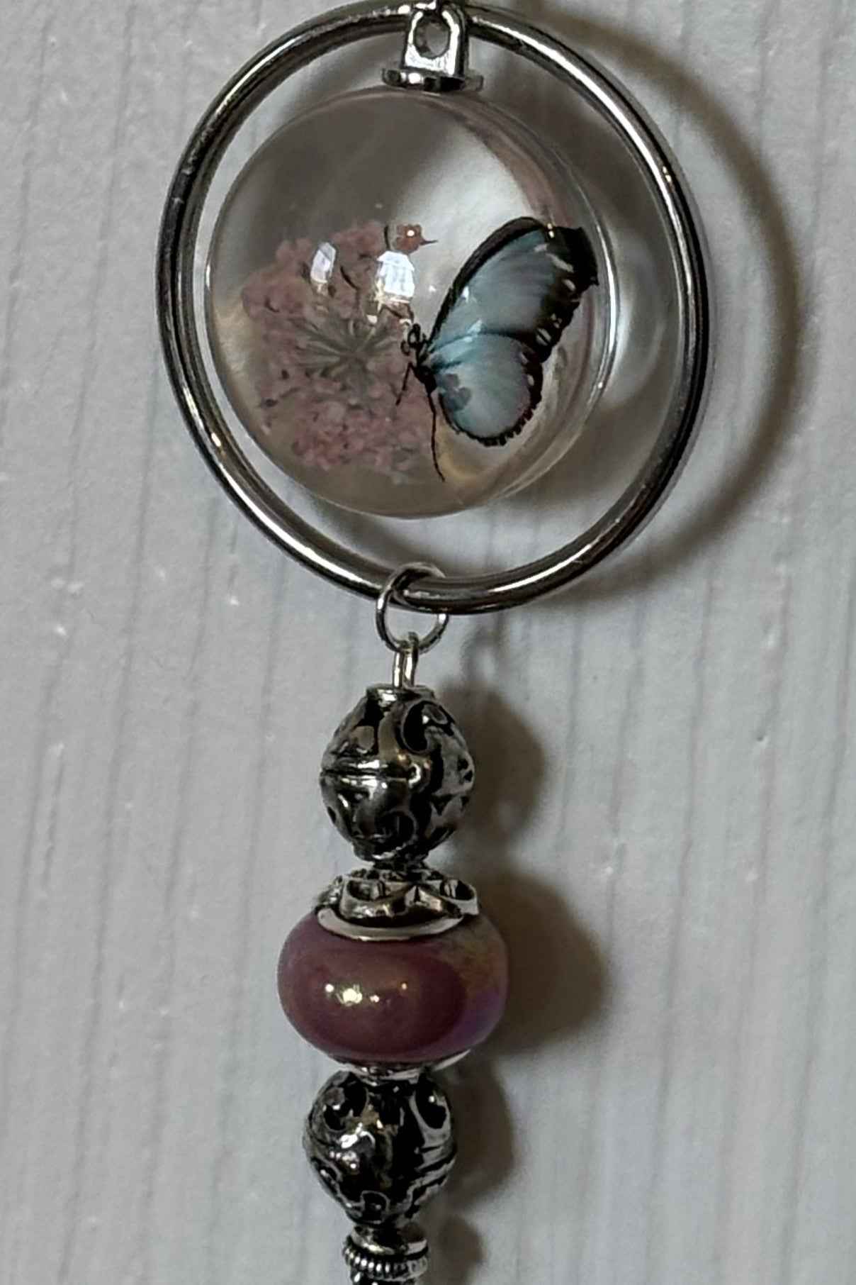 Pink Butterfly Single Strand: Compassion and Connection