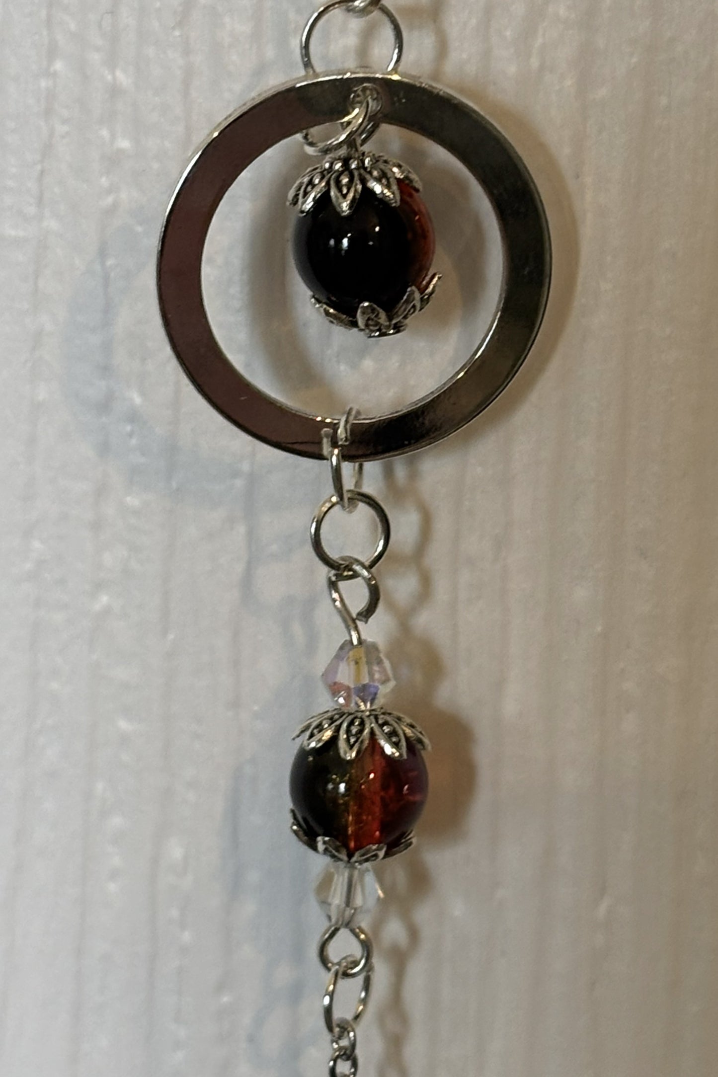 Red Butterfly Single Strand: Vitality and Courage